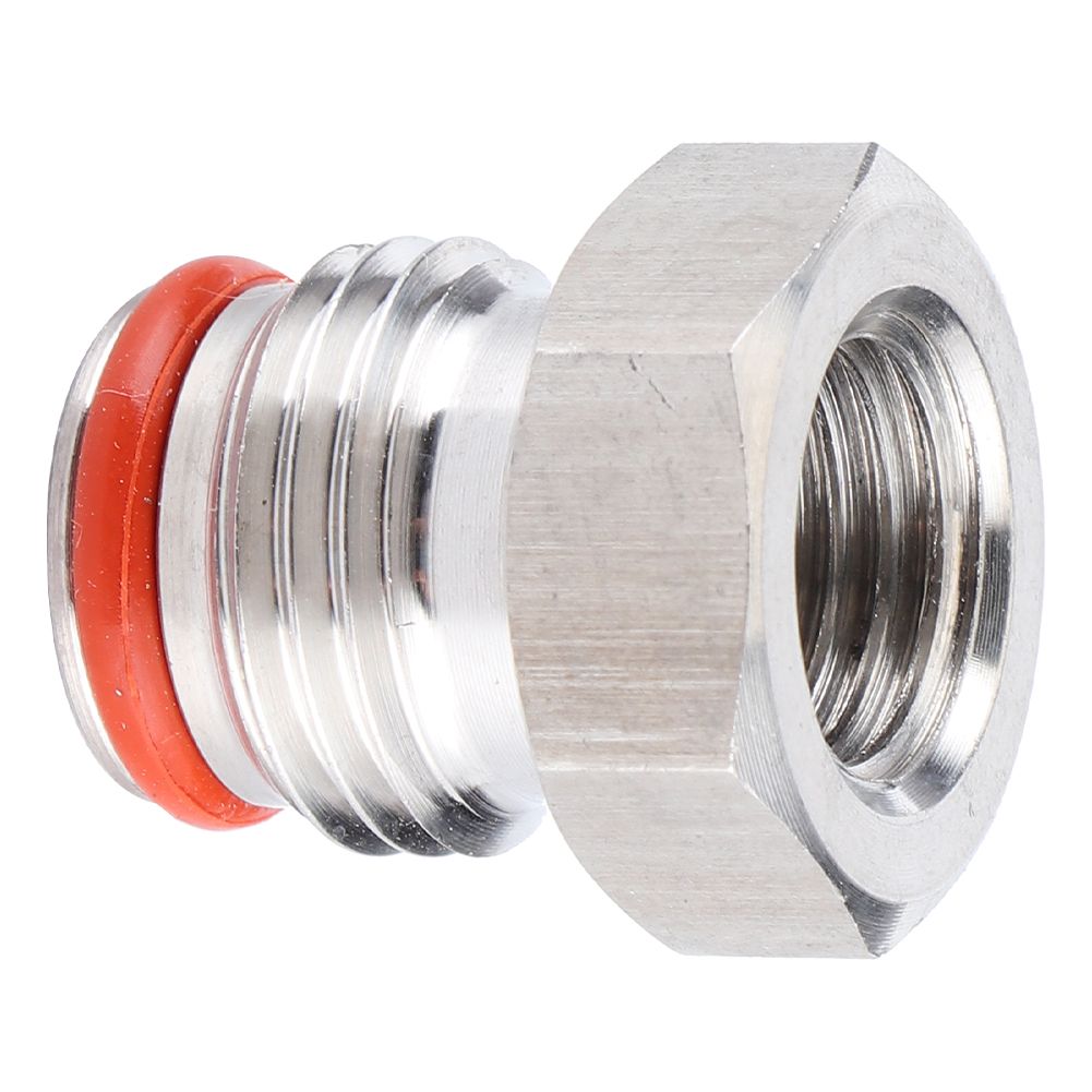 1/4in FFL x 19/32in‑18 UNF Plug Adapter Connector for Homebrew Beer Keg Parts view 6