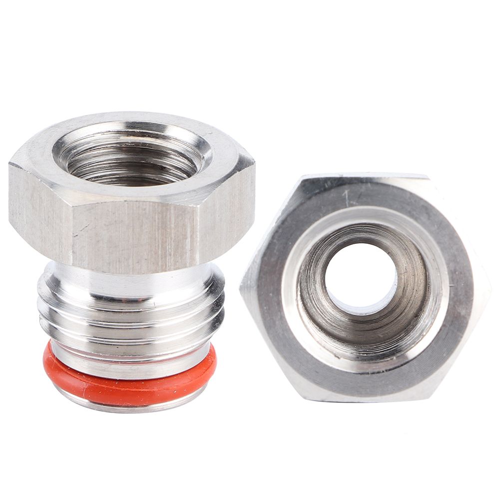 1/4in FFL x 19/32in‑18 UNF Plug Adapter Connector for Homebrew Beer Keg Parts view 7