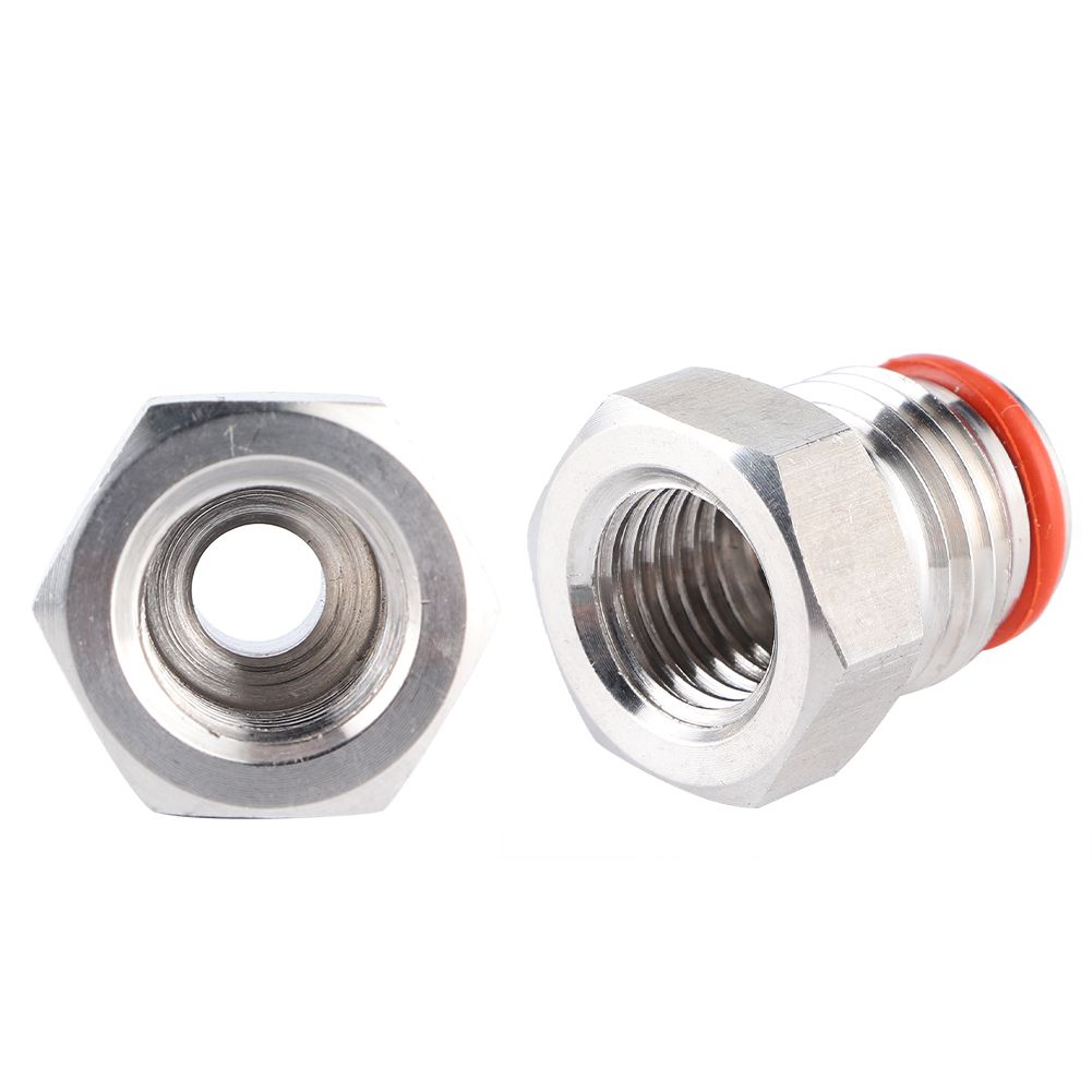 1/4in FFL x 19/32in‑18 UNF Plug Adapter Connector for Homebrew Beer Keg Parts view 8