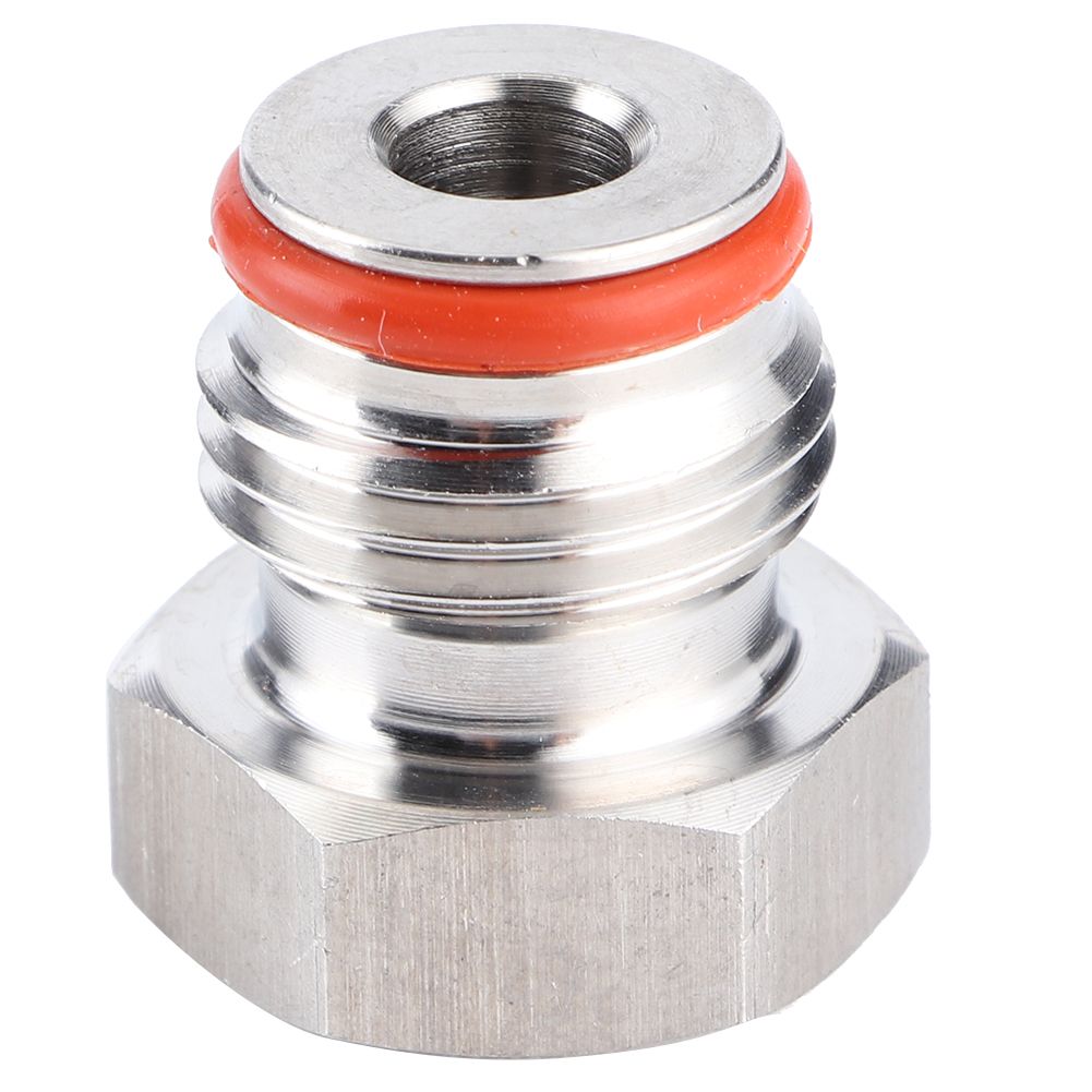 1/4in FFL x 19/32in‑18 UNF Plug Adapter Connector for Homebrew Beer Keg Parts view 12