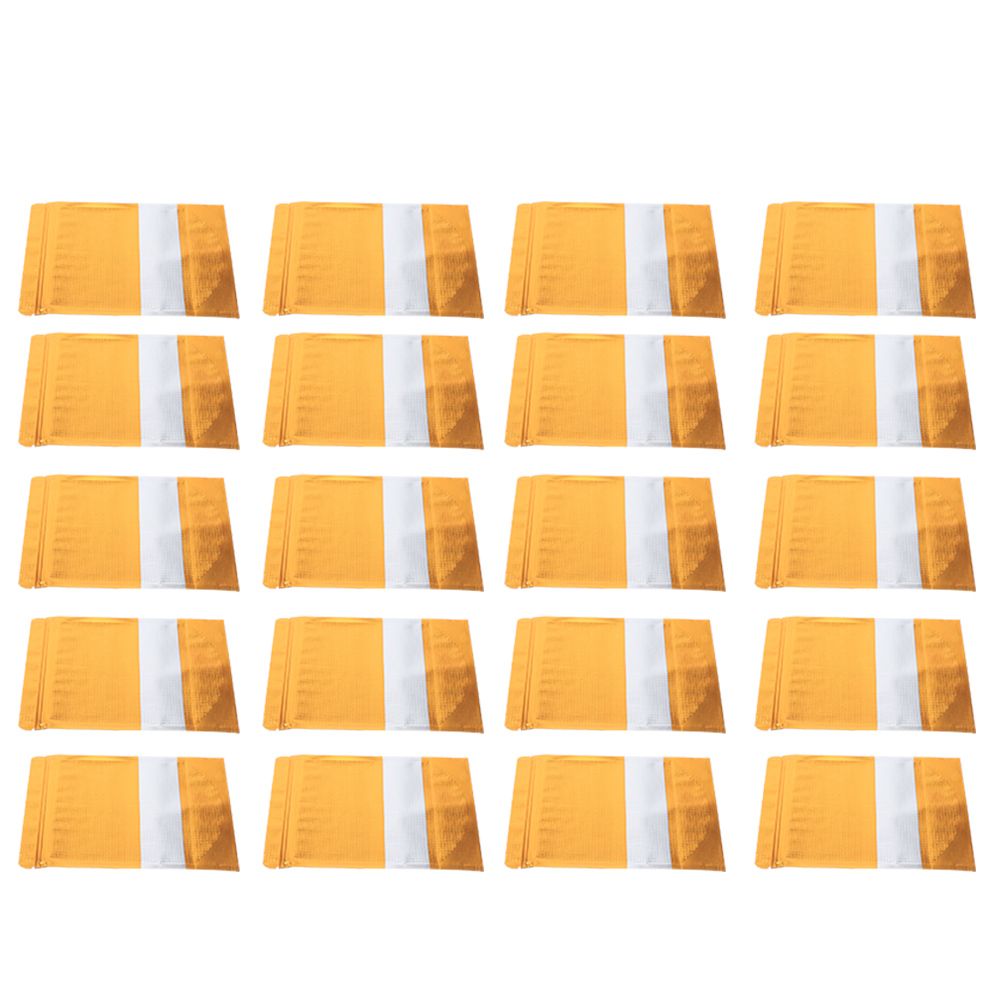 20pcs Kraft Paper Stand Bag Food Snack Candy Sealing Packing Bag with Window view 7