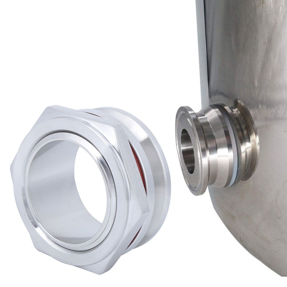 304 Stainless Steel Homemade Beer Brewing Kettle Bulkhead Accessory view 10