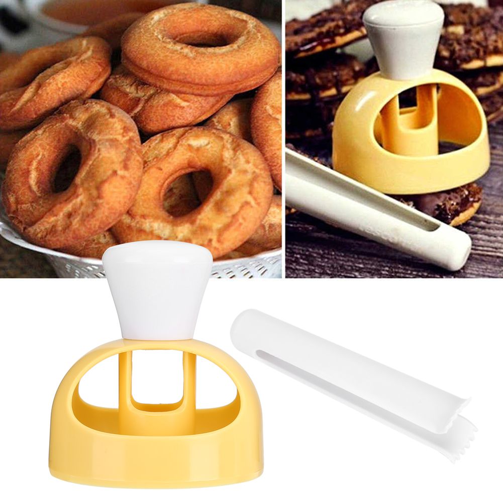 Plastic Donut Maker Mold Fondant Cake Bread Desserts Bakery Mould DIY Doughnut view 9
