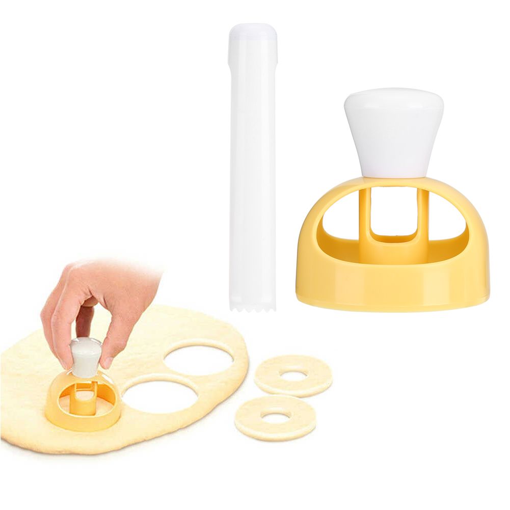 Plastic Donut Maker Mold Fondant Cake Bread Desserts Bakery Mould DIY Doughnut view 10