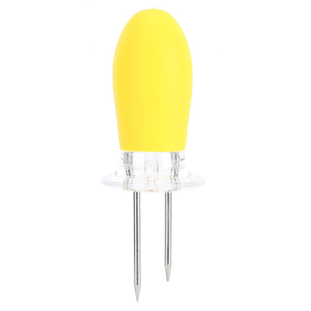 10PCS Corn Holders BBQ Food Skewers Meat Fruit Dessert Cake Forks Party view 12
