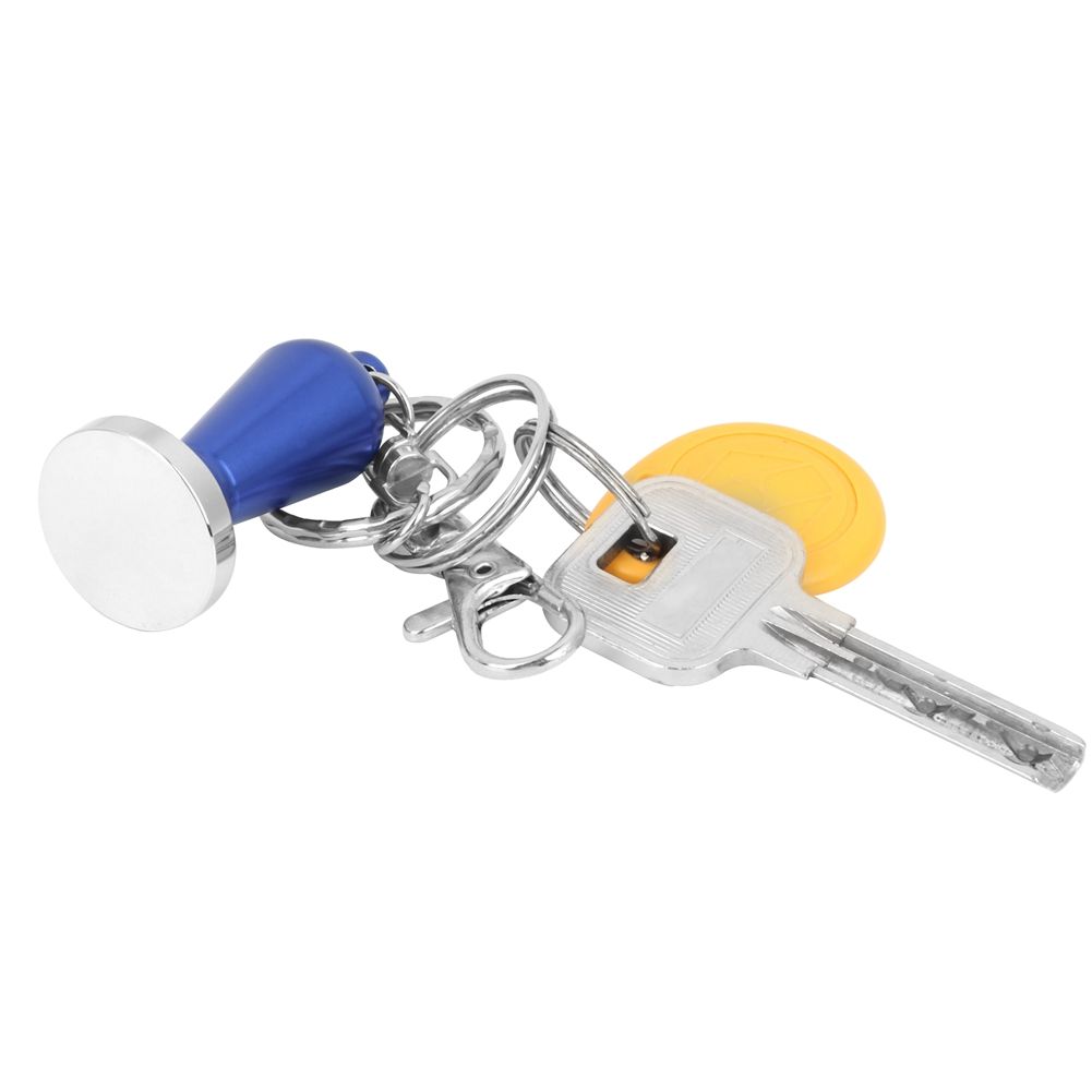 Mini Coffee Tamper Key Chain Powder Hammer Key Ring Coffee Appliance Pendant view 7