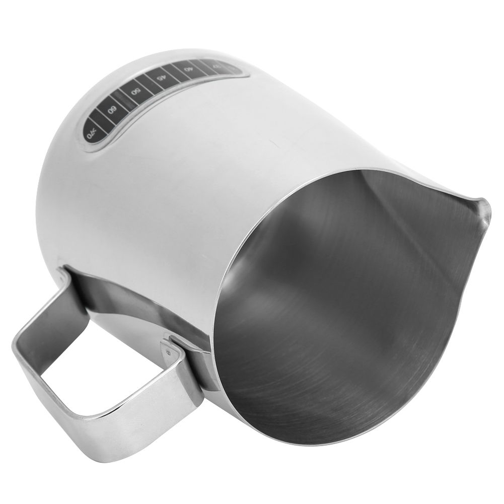 600ML Milk Pitcher Coffee Frothing Cup Milk Tea Latte Jug Coffee Mug with view 4