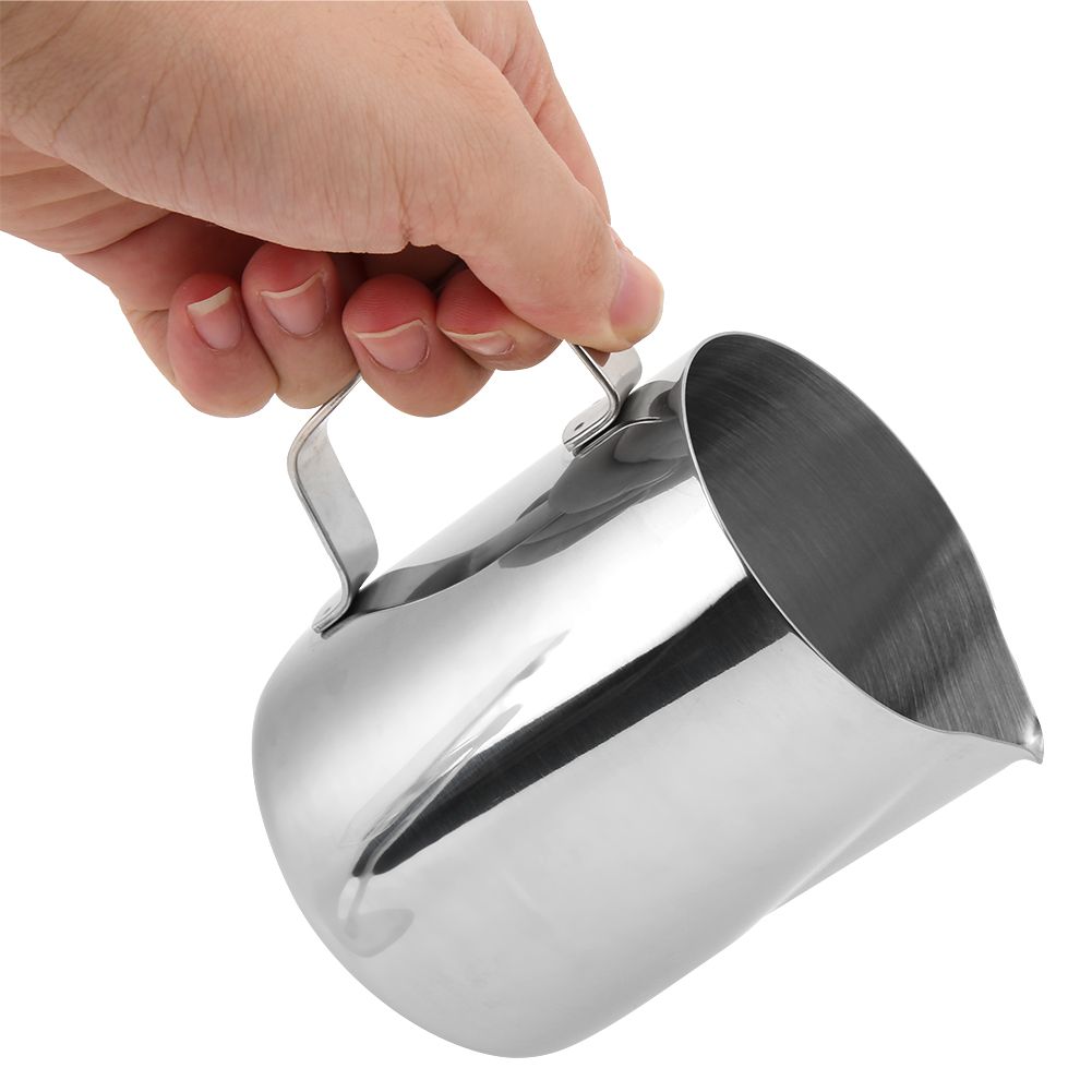 600ML Milk Pitcher Coffee Frothing Cup Milk Tea Latte Jug Coffee Mug with view 7