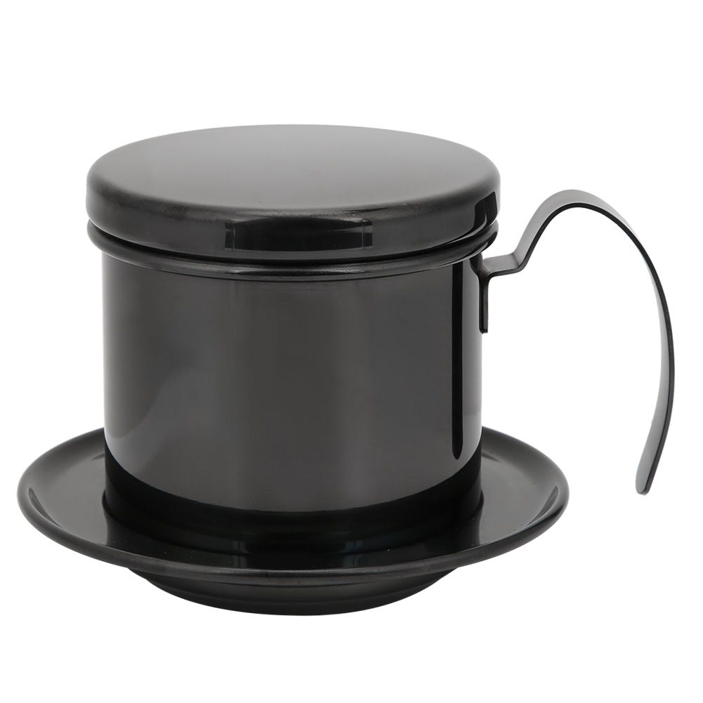Vietnamese Stainless Steel Coffee Filter Drip Pot Maker Pot Home Kitchen view 2