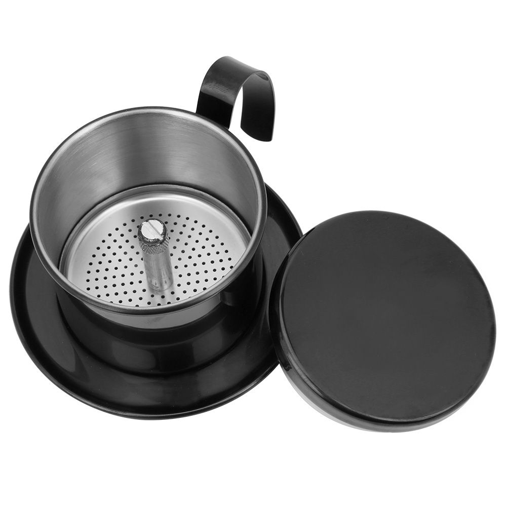 Vietnamese Stainless Steel Coffee Filter Drip Pot Maker Pot Home Kitchen view 6