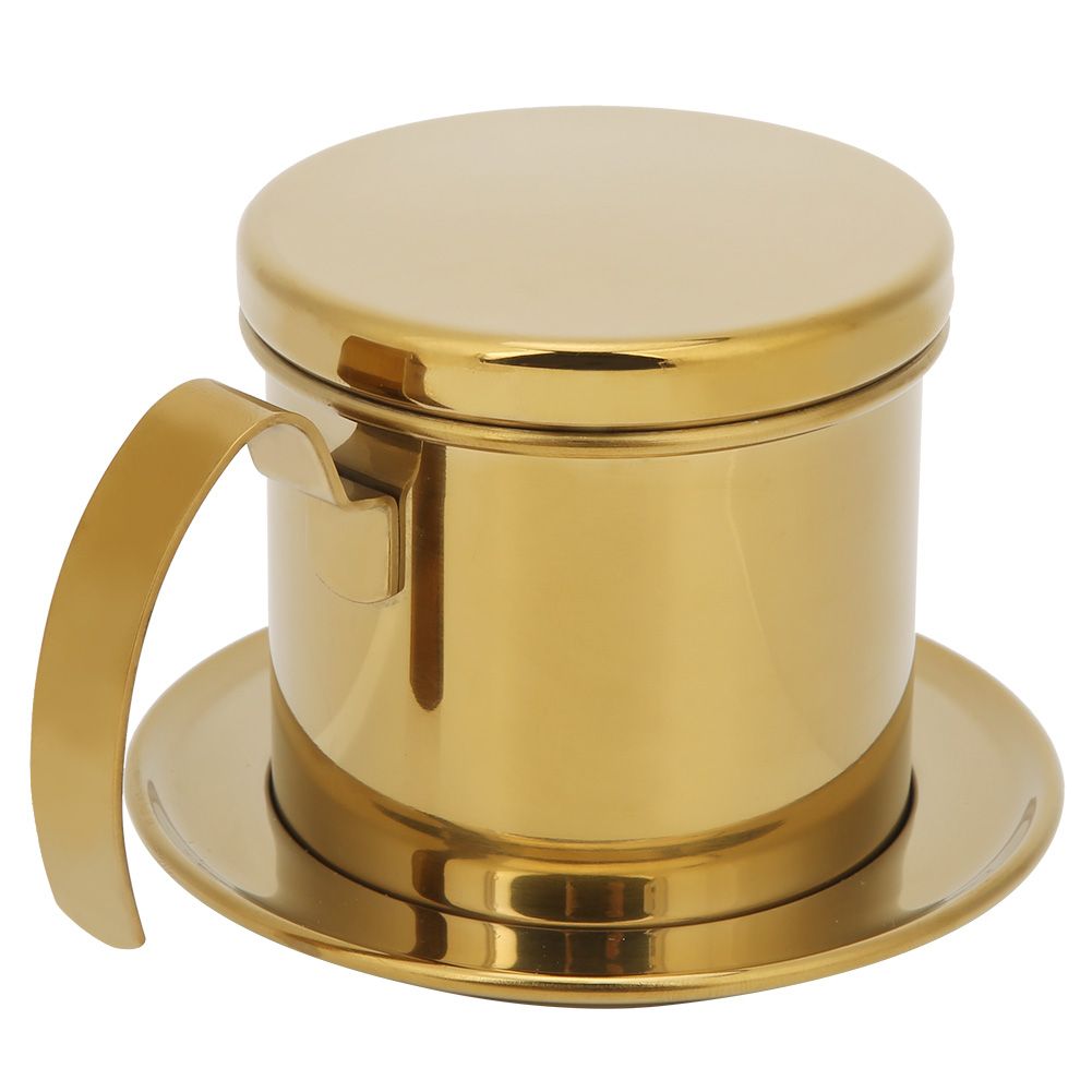 Vietnamese Stainless Steel Coffee Filter Drip Pot Maker Pot Home Kitchen view 3