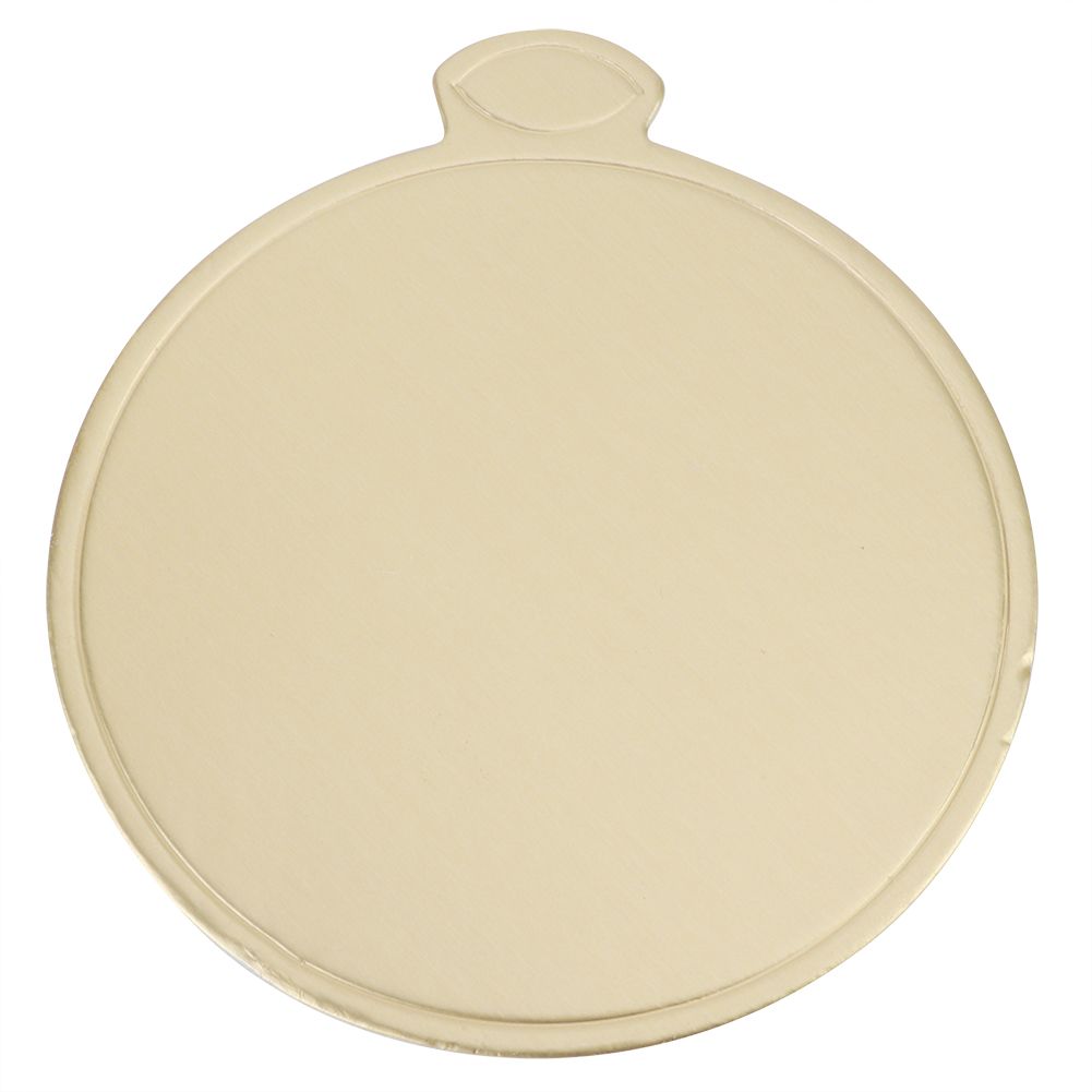 200Pcs Golden Cake Bottom Cardboard Round Desserts Pad Cake Bottom Tray view 5