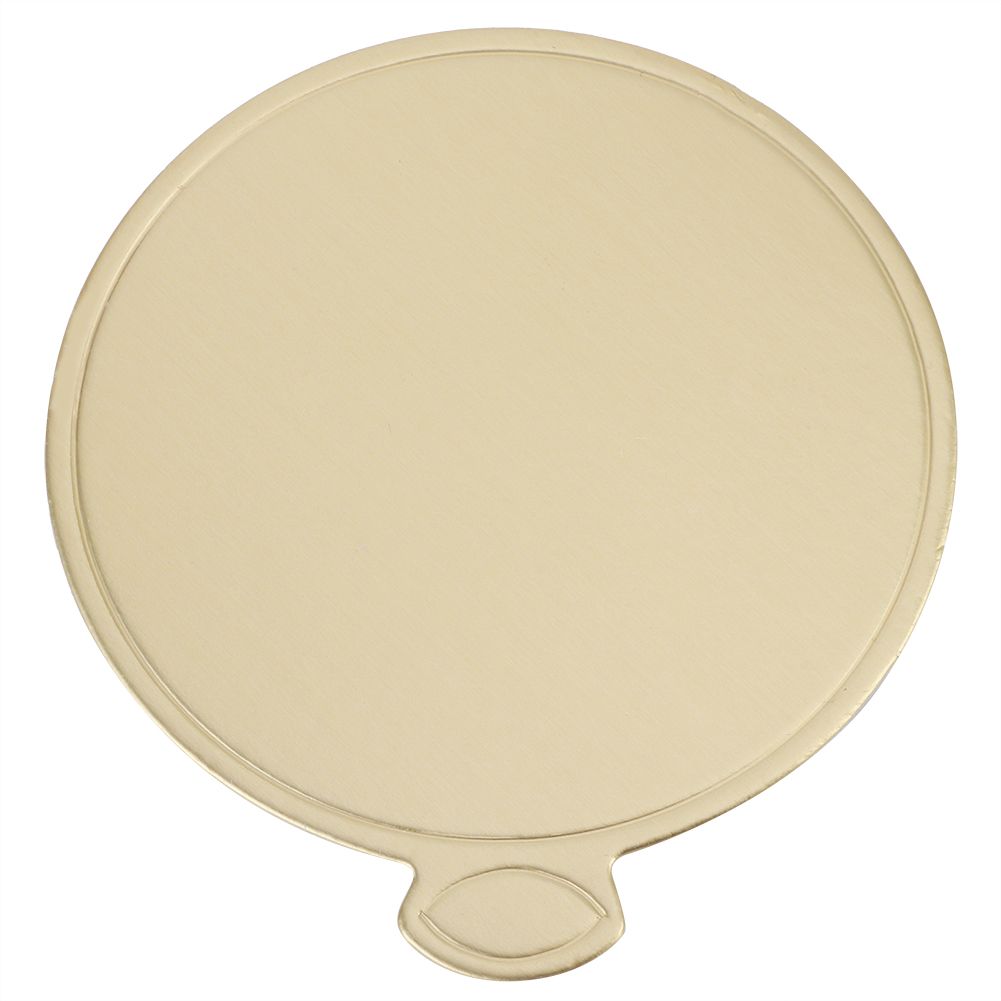200Pcs Golden Cake Bottom Cardboard Round Desserts Pad Cake Bottom Tray view 7