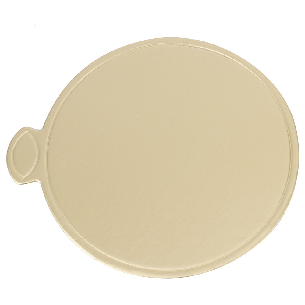 200Pcs Golden Cake Bottom Cardboard Round Desserts Pad Cake Bottom Tray view 8