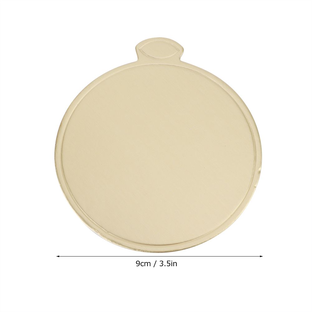 200Pcs Golden Cake Bottom Cardboard Round Desserts Pad Cake Bottom Tray view 11