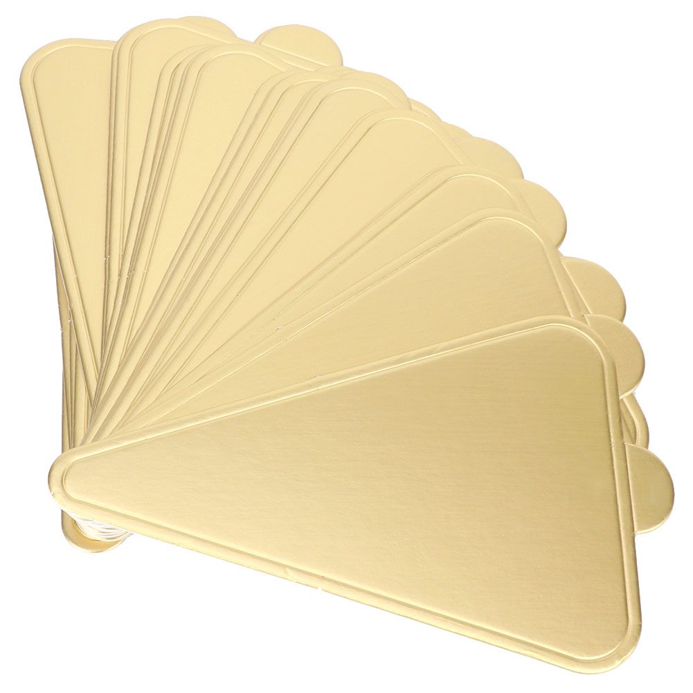 300pcs Triangular Mousse Cake Boards Cupcake Base Dessert Display Tray view 4