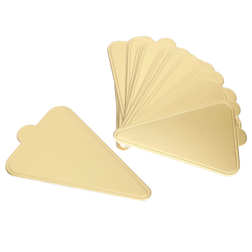 300pcs Triangular Mousse Cake Boards Cupcake Base Dessert Display Tray view 8