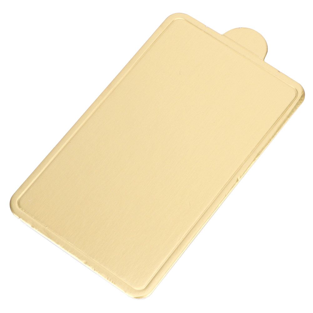 300Pcs Gold Rectangular Mousse Cake Dessert Board Base Cardboard Baking Tools view 8