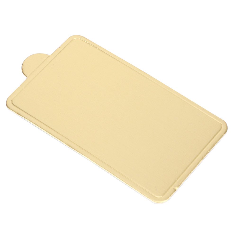 300Pcs Gold Rectangular Mousse Cake Dessert Board Base Cardboard Baking Tools view 11