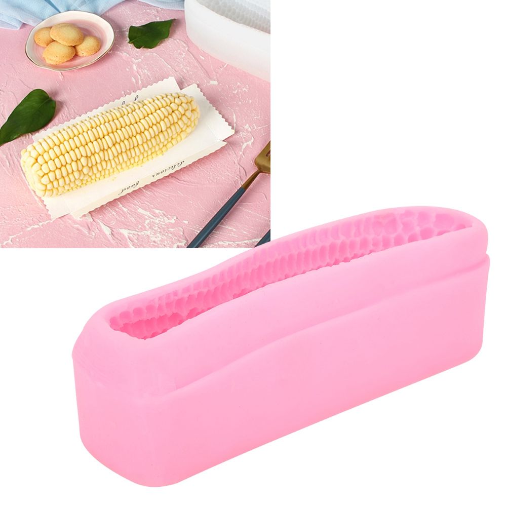 Corn Shaped Silicone Mold DIY Ice Cream Fondant Cake Mousse Chocolate Soap view 9