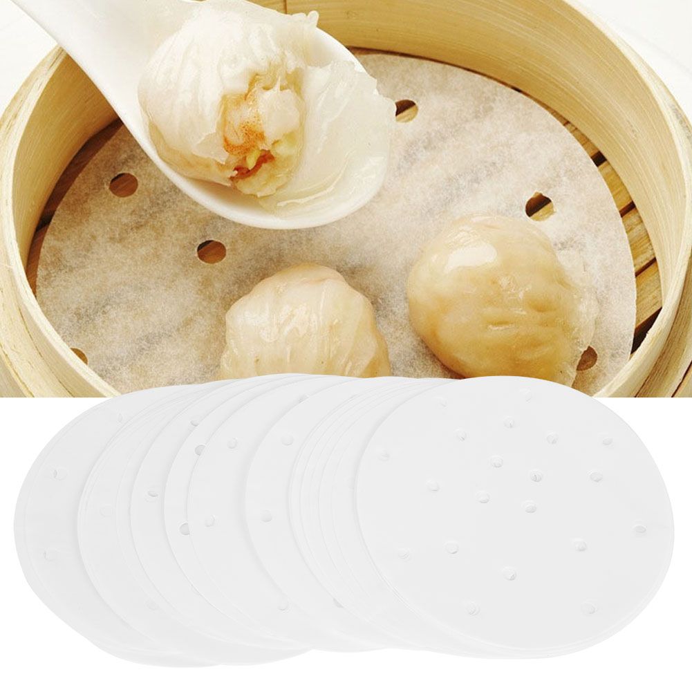 400PCS Steamer Cooking Paper Non Stick Under Steam Mat Liners for Restaurant view 10