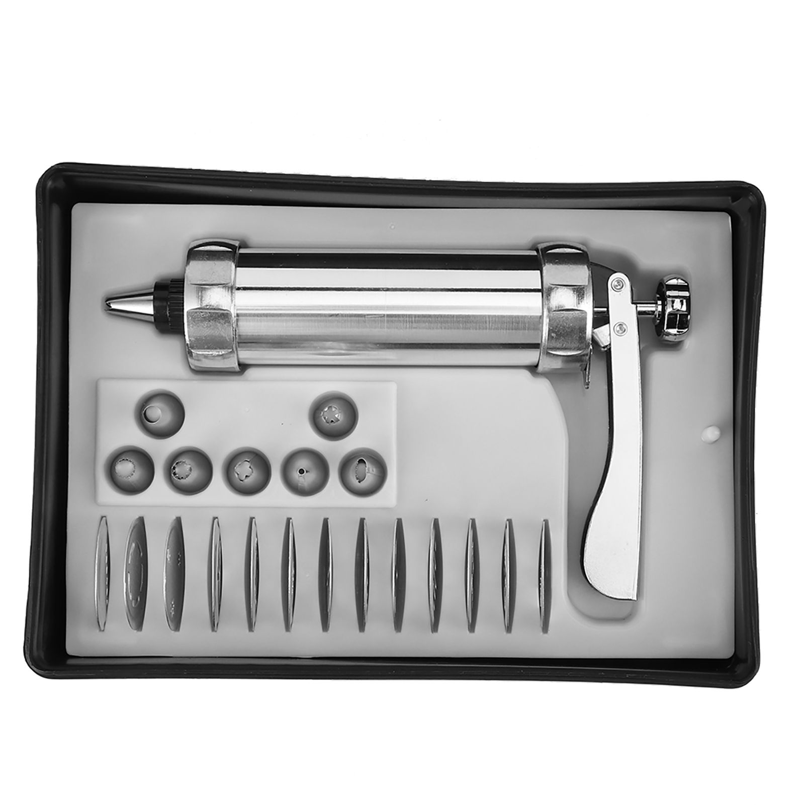 Aluminium Alloy Cookies Biscuits Press Maker Mold Kit Pastry Piping DIY Making view 2