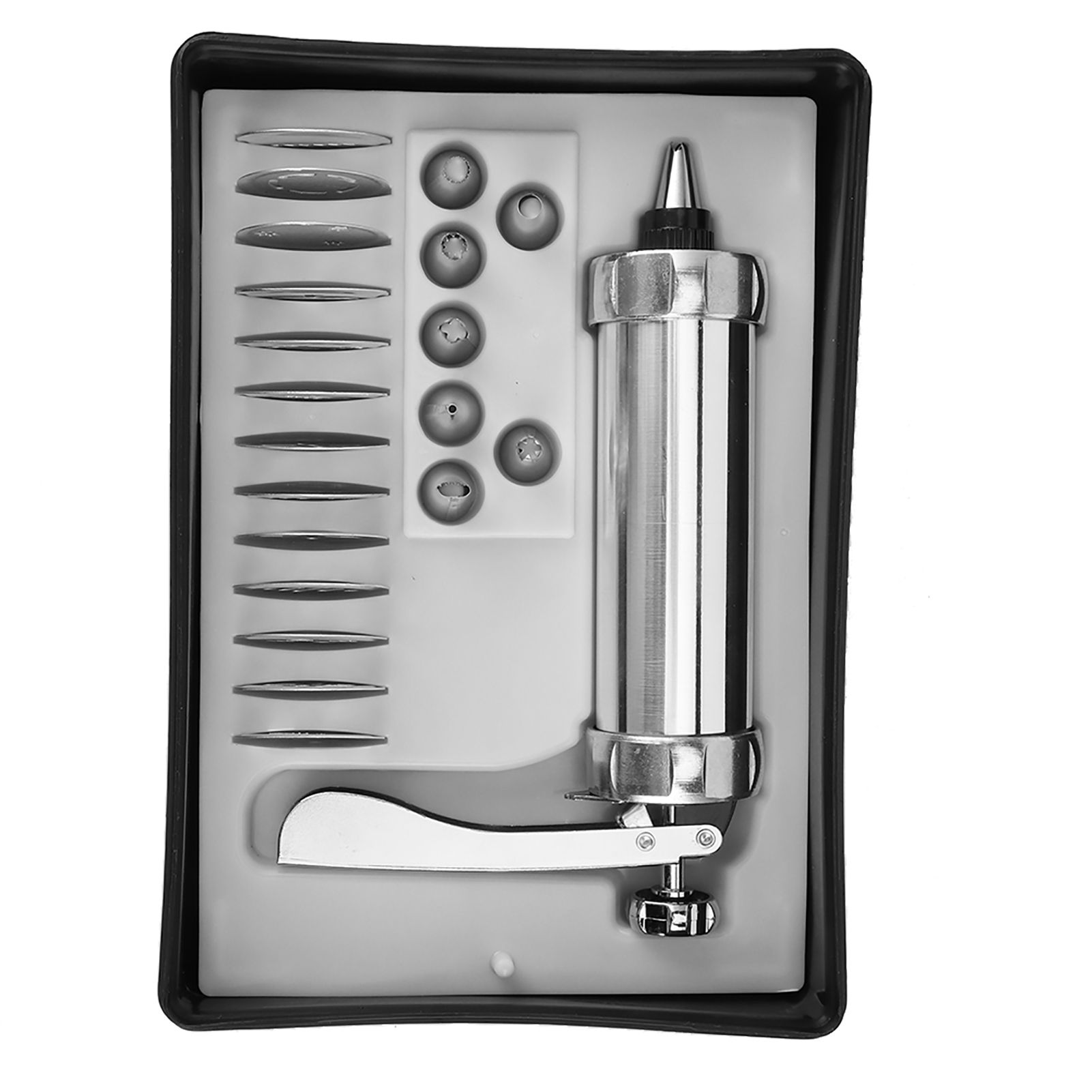 Aluminium Alloy Cookies Biscuits Press Maker Mold Kit Pastry Piping DIY Making view 3