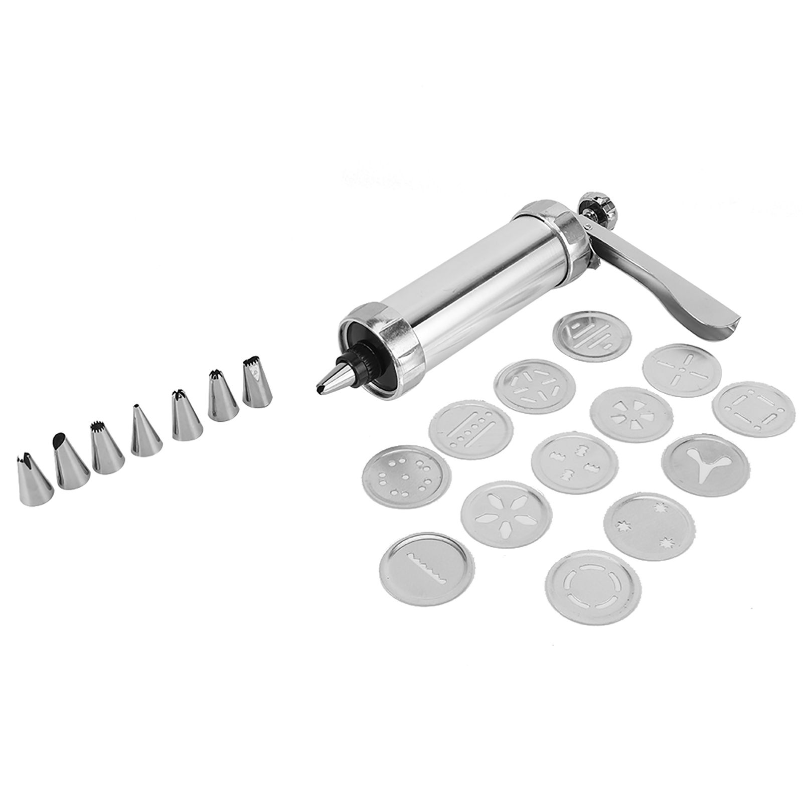 Aluminium Alloy Cookies Biscuits Press Maker Mold Kit Pastry Piping DIY Making view 5