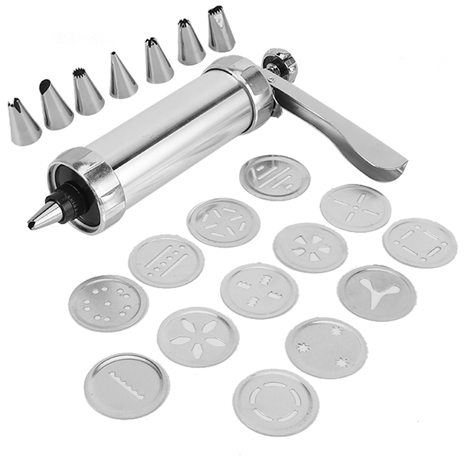 Aluminium Alloy Cookies Biscuits Press Maker Mold Kit Pastry Piping DIY Making view 6