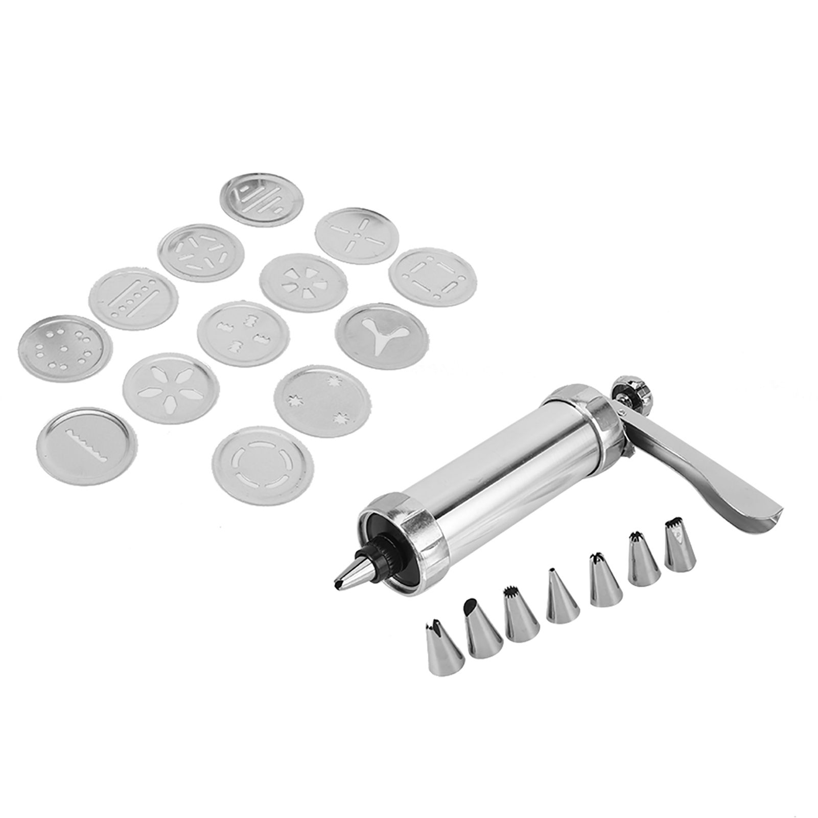 Aluminium Alloy Cookies Biscuits Press Maker Mold Kit Pastry Piping DIY Making view 8