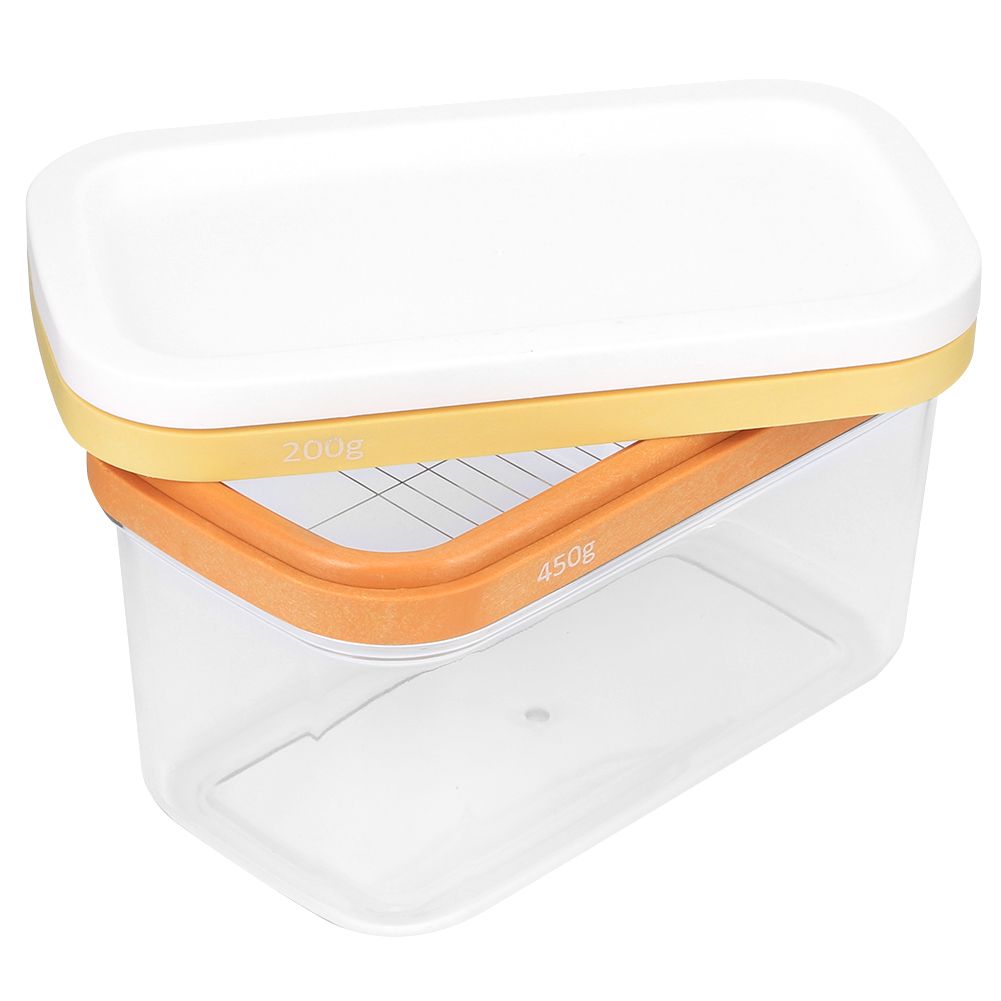 Butter Cutting Box Cheese Cutting Container Sealed Rectangular Storage Box view 2
