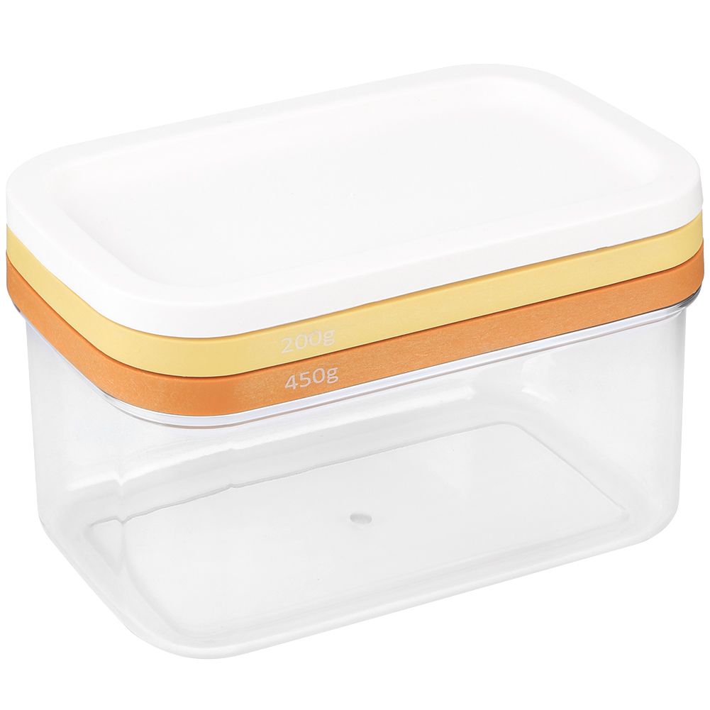 Butter Cutting Box Cheese Cutting Container Sealed Rectangular Storage Box view 3