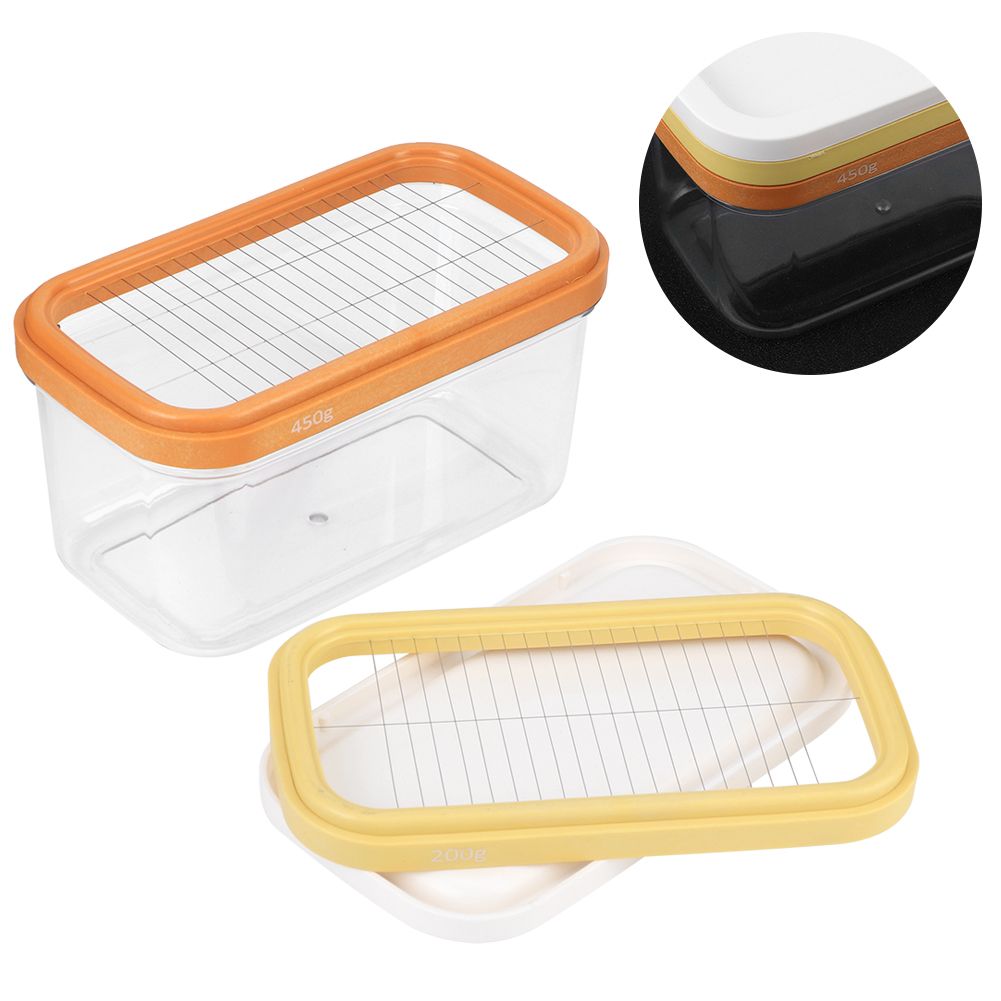 Butter Cutting Box Cheese Cutting Container Sealed Rectangular Storage Box view 4