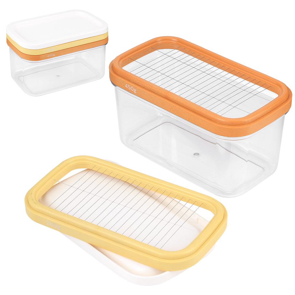 Butter Cutting Box Cheese Cutting Container Sealed Rectangular Storage Box view 7