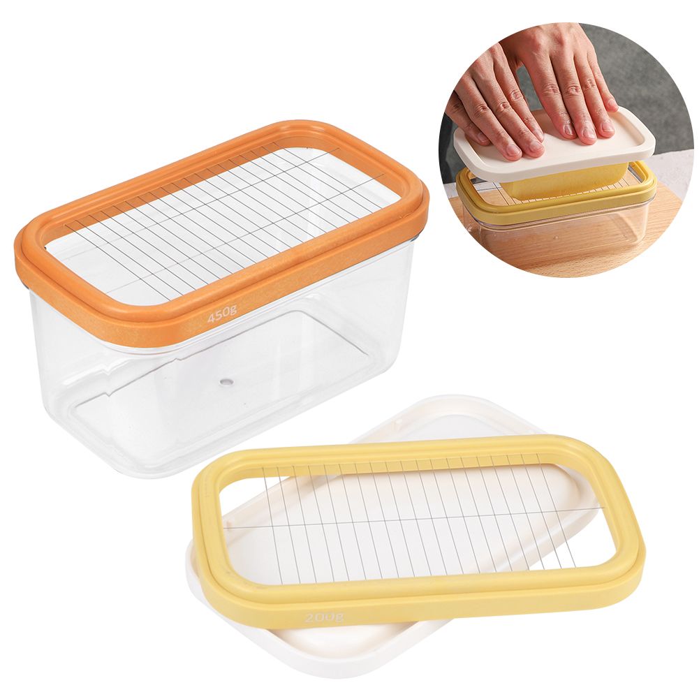 Butter Cutting Box Cheese Cutting Container Sealed Rectangular Storage Box view 9