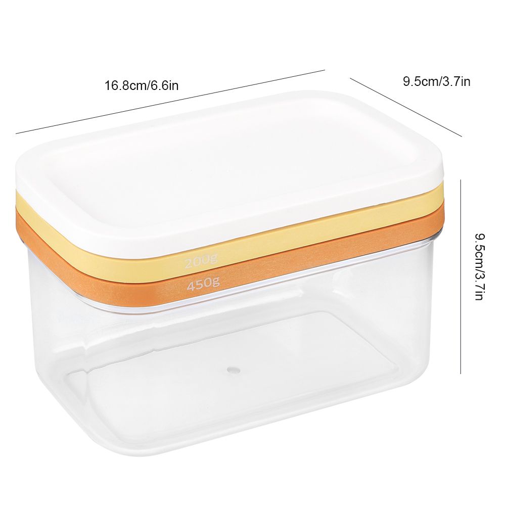 Butter Cutting Box Cheese Cutting Container Sealed Rectangular Storage Box view 11