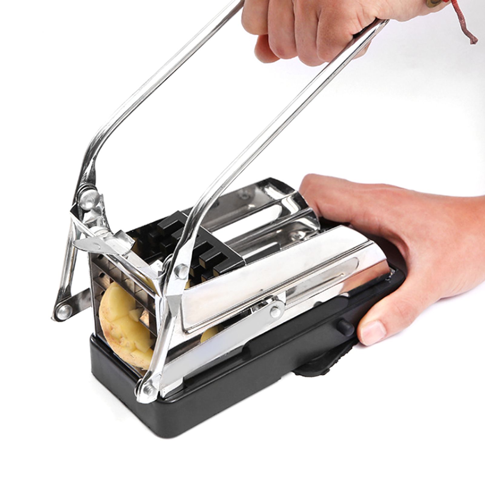 MultiFunction French Fries Cutter Vegetable Shredder Potato Chip Cut Machine view 9