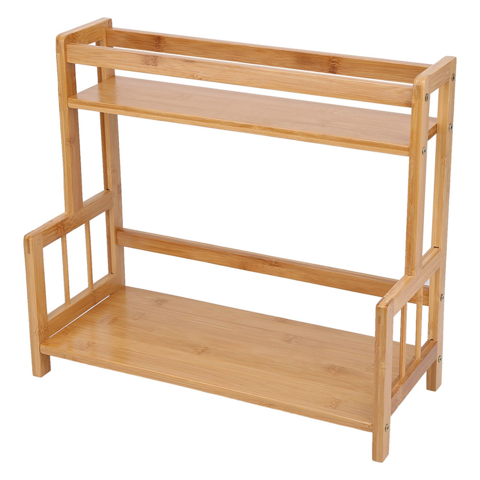 Multifunction Countertop 2-Layer Kitchen Spice Seasoning Rack Shelf Storage view 3