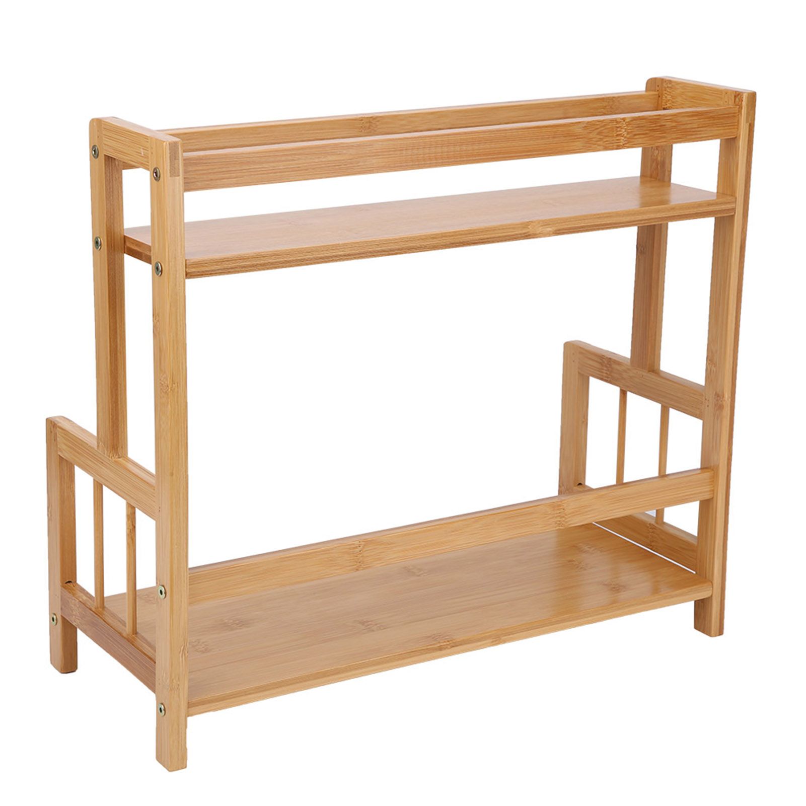 Multifunction Countertop 2-Layer Kitchen Spice Seasoning Rack Shelf Storage view 4
