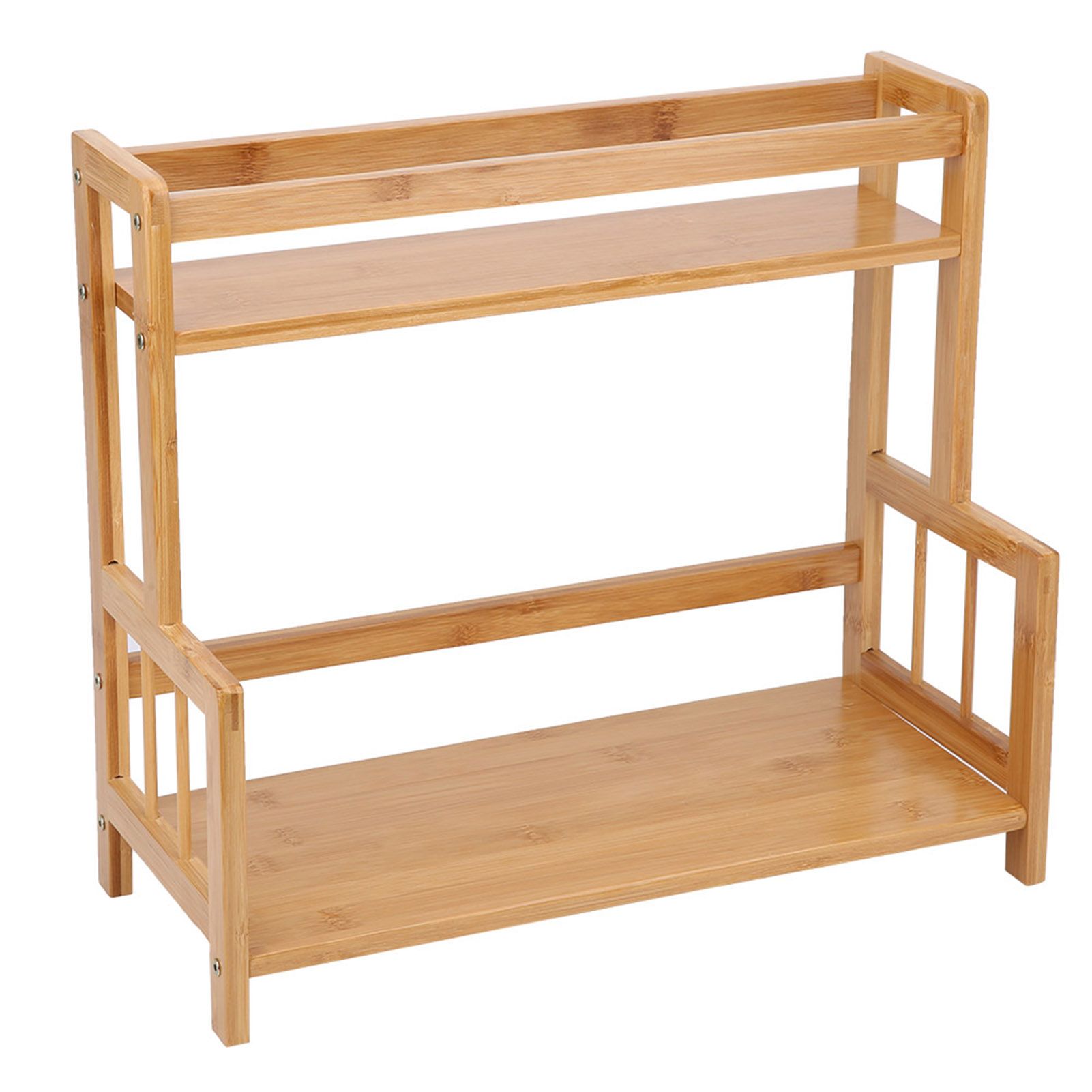 Multifunction Countertop 2-Layer Kitchen Spice Seasoning Rack Shelf Storage view 5