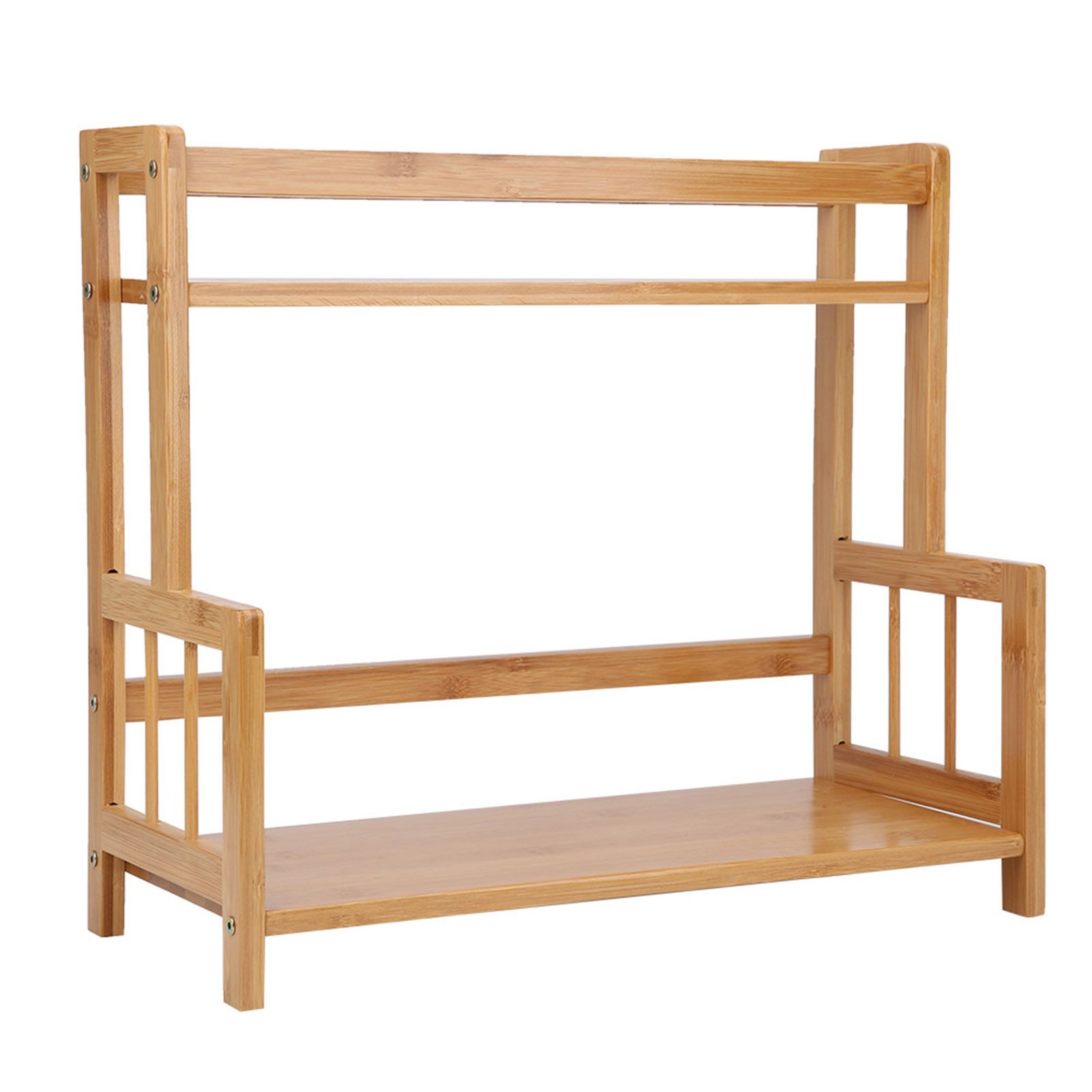 Multifunction Countertop 2-Layer Kitchen Spice Seasoning Rack Shelf Storage view 6