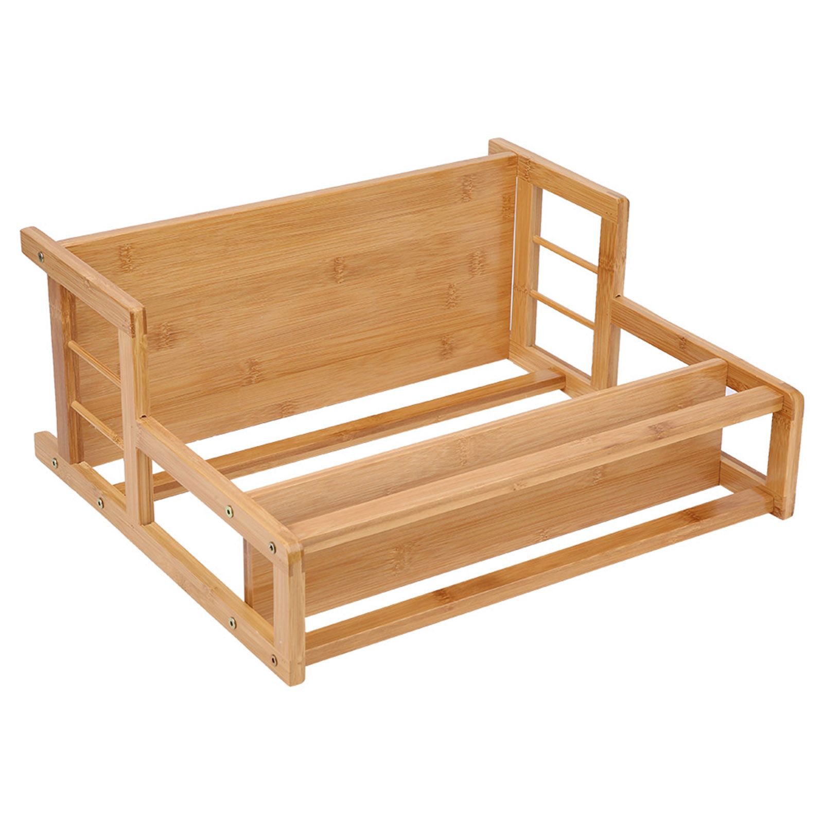 Multifunction Countertop 2-Layer Kitchen Spice Seasoning Rack Shelf Storage view 8