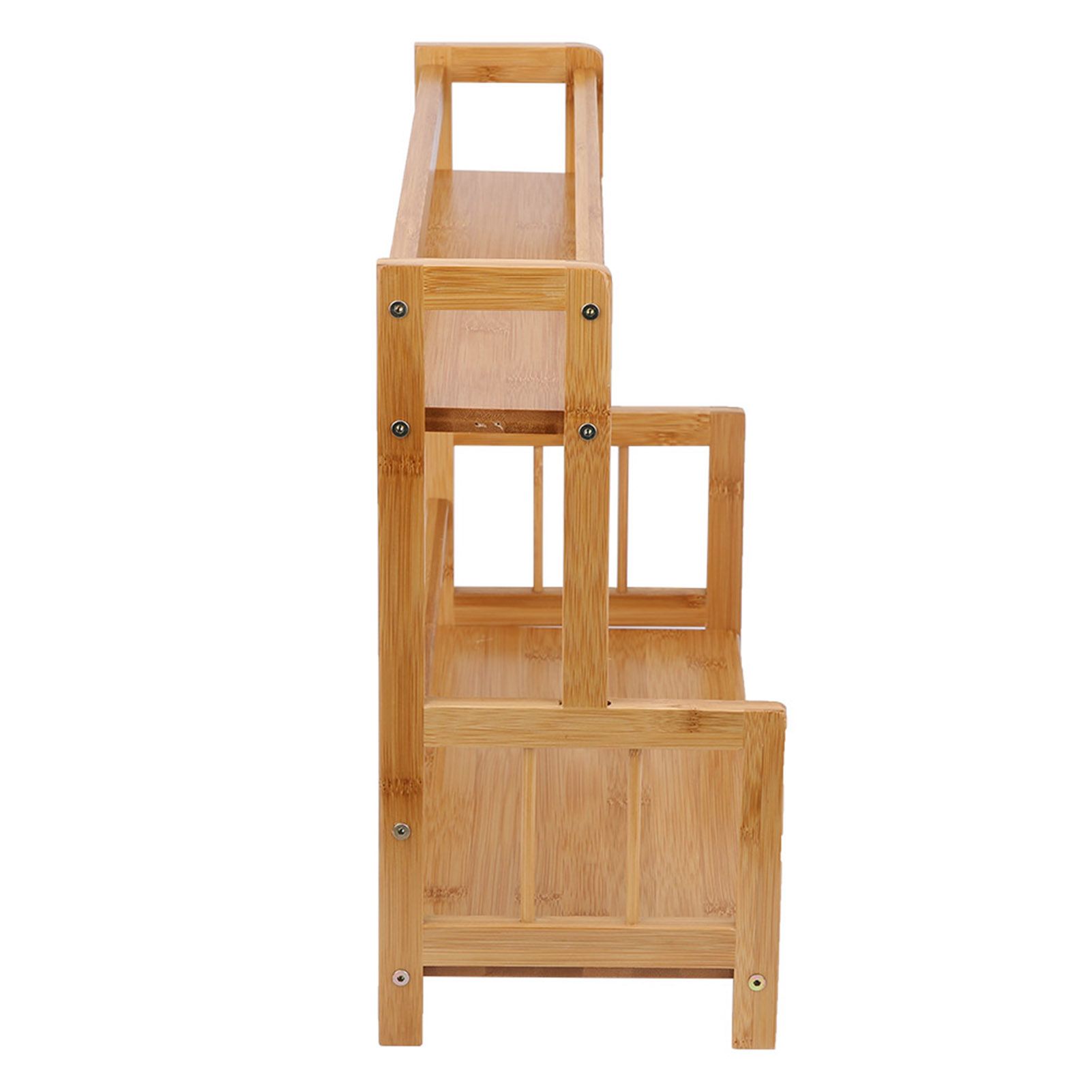 Multifunction Countertop 2-Layer Kitchen Spice Seasoning Rack Shelf Storage view 11