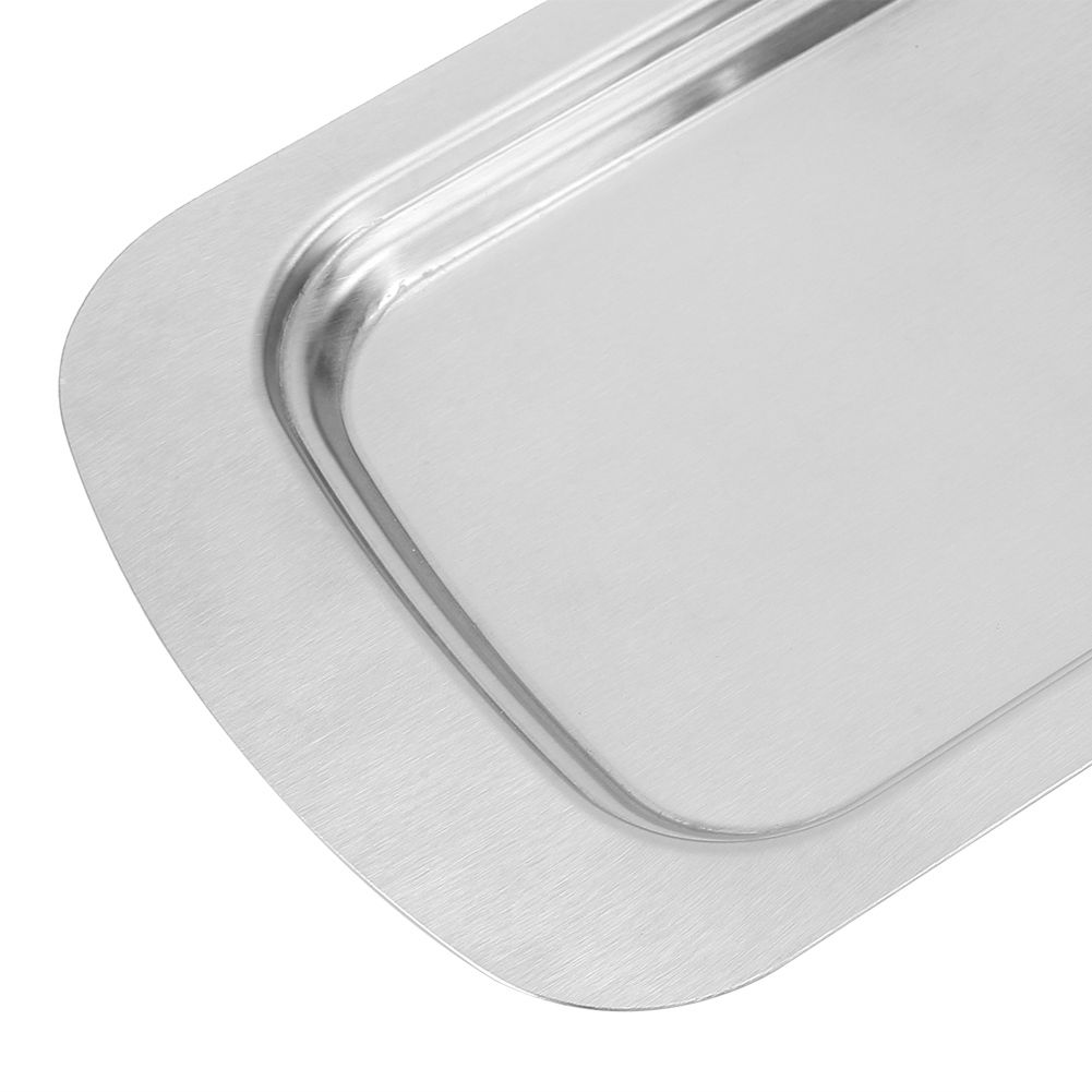 Butter Dish Stainless Steel Dessert Bowl Cheese Bread Box W/ Handle Cover view 11