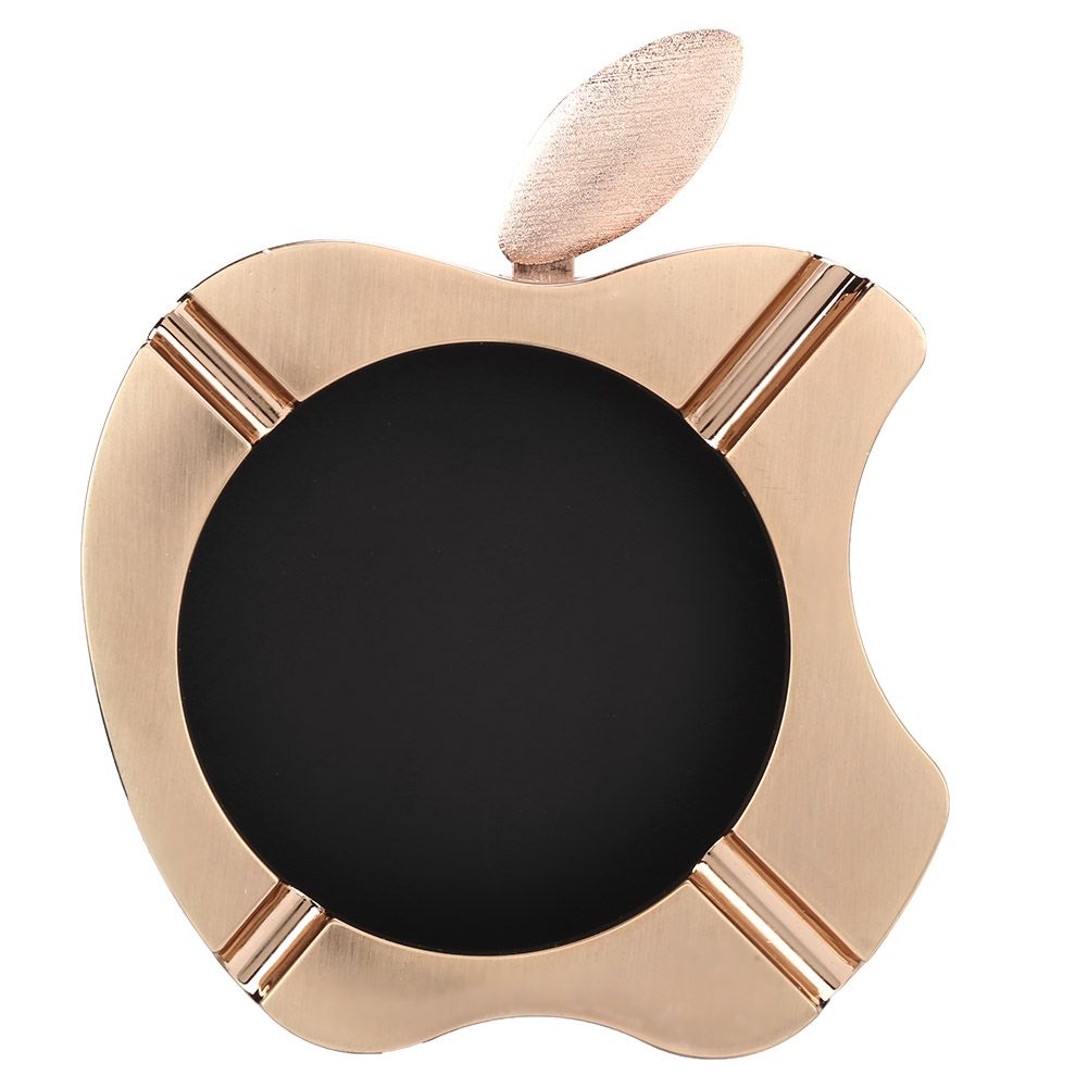 Fruit Shaped Gold Ashtray Cigarette Ashes Tray Holder for Home Living Room view 2