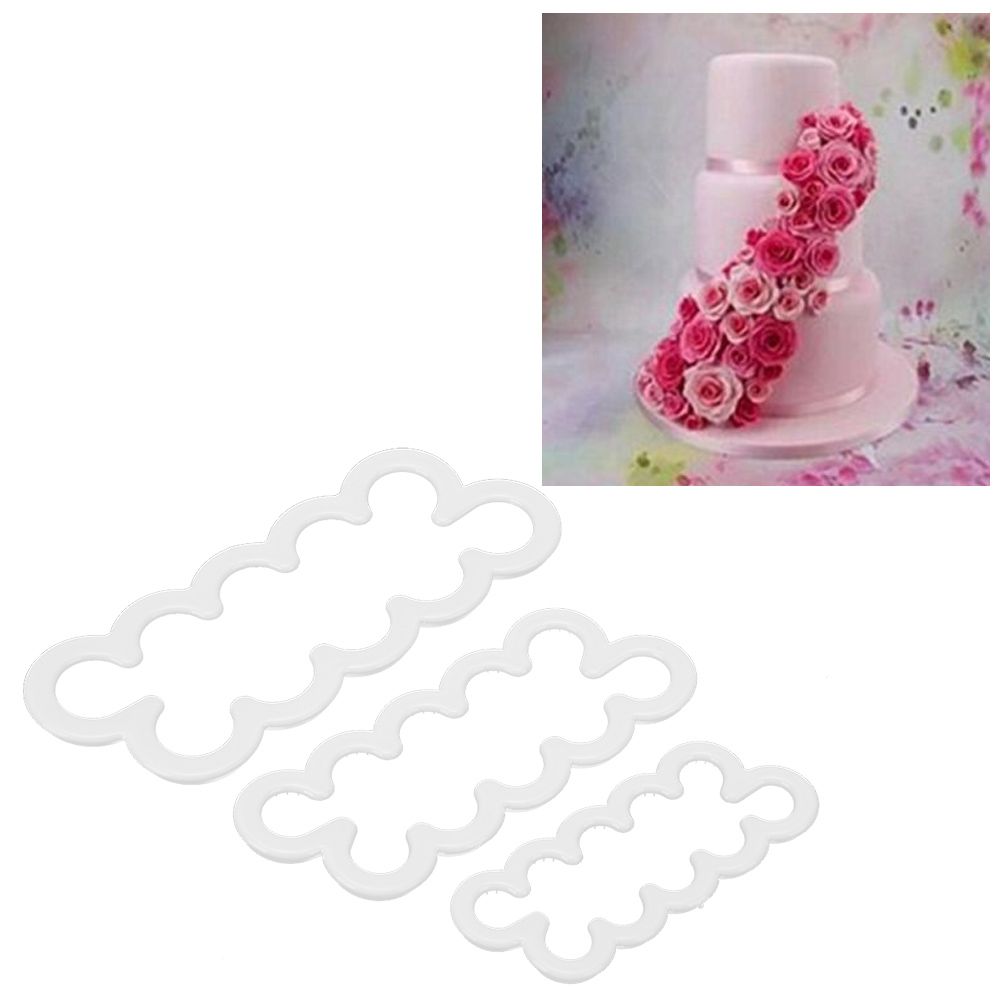 18PCS Rose Flower Cookies Cutter Mold Fondant Baking Maker Cake Mould DIY view 10