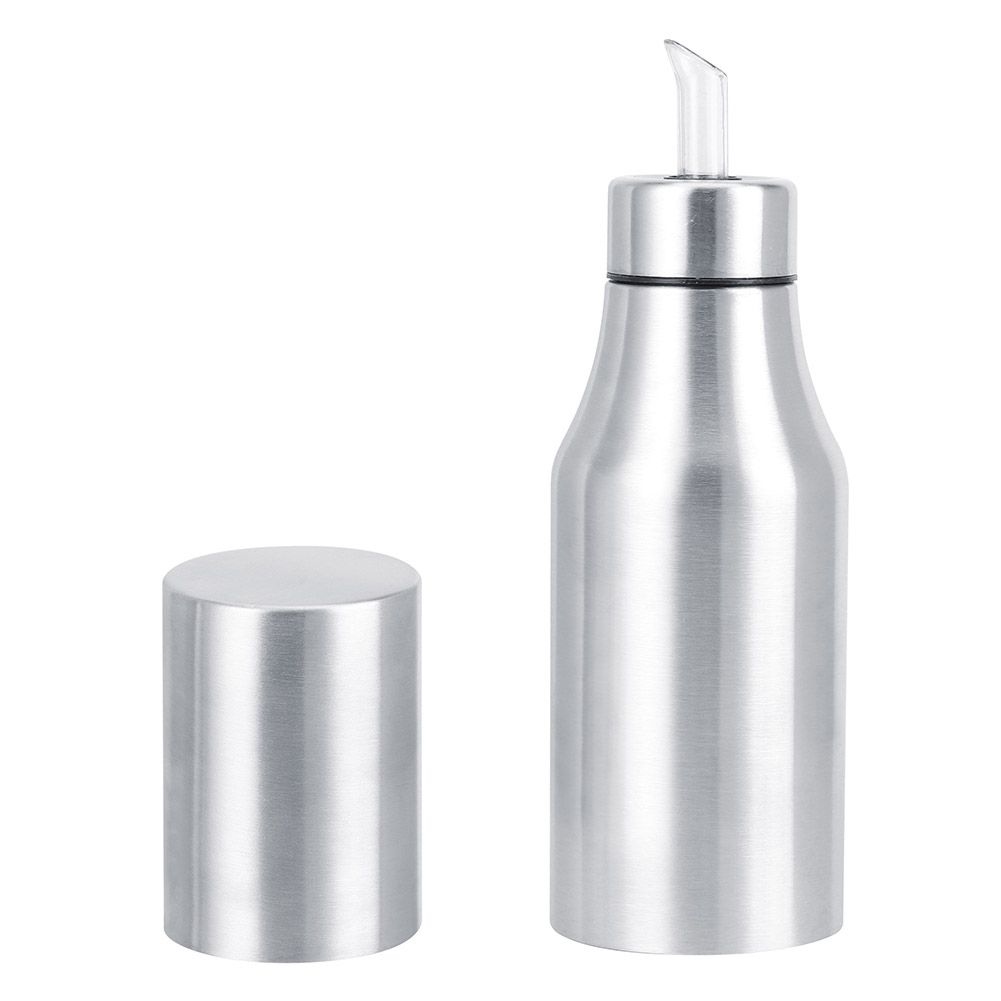 304 Stainless Steel DustProof Leakproof Oil Vinegar Bottle Dispenser Pot view 6