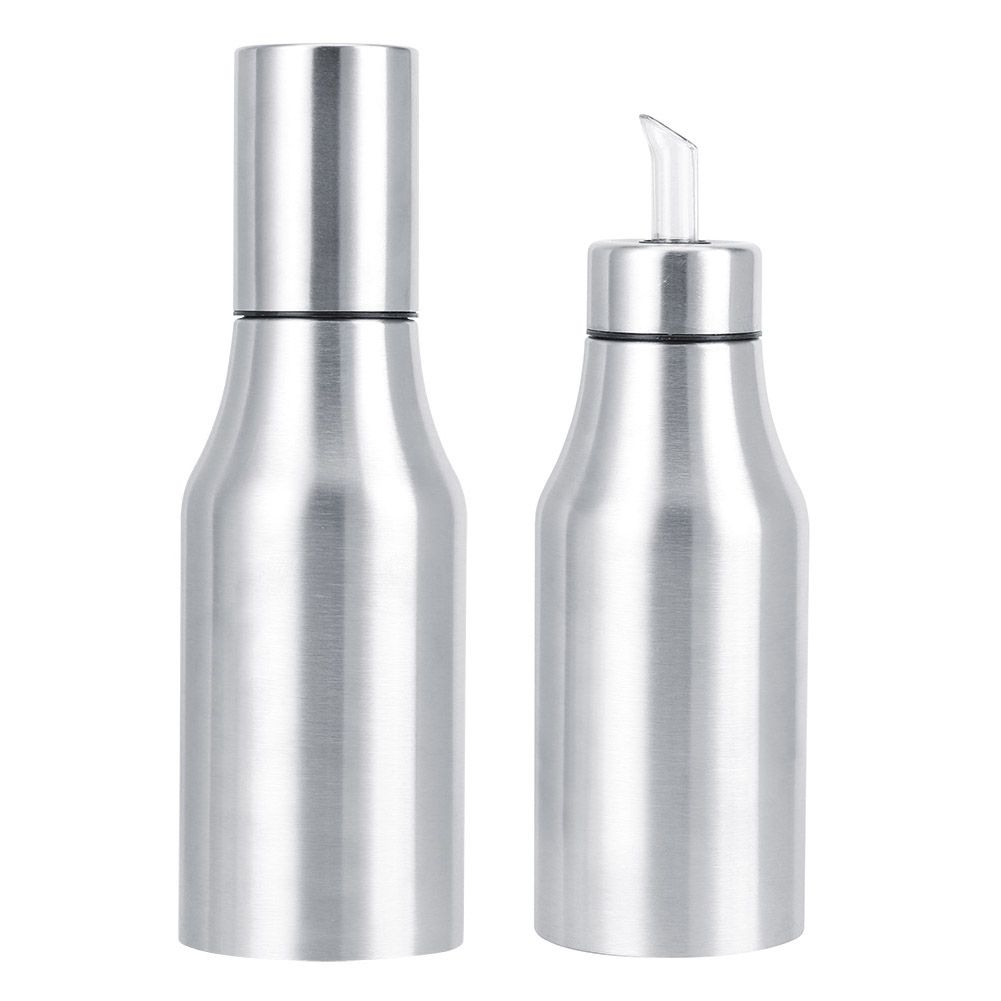 304 Stainless Steel DustProof Leakproof Oil Vinegar Bottle Dispenser Pot view 8