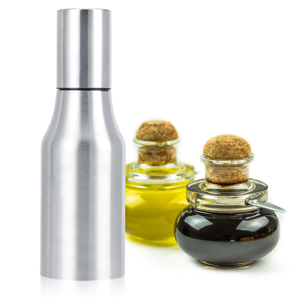 304 Stainless Steel DustProof Leakproof Oil Vinegar Bottle Dispenser Pot view 10
