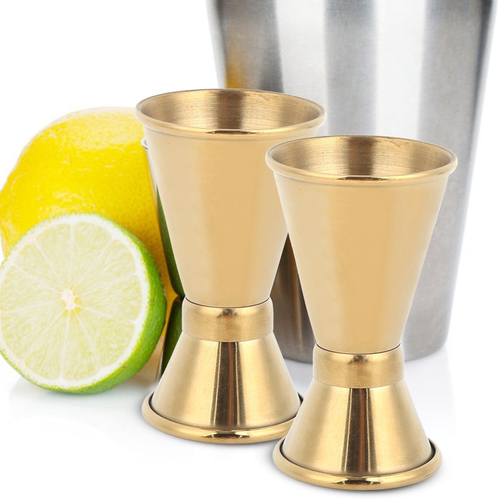 Stainless Steel Measuring Cup Wine Glass Ounce Cup Cocktail Jigger Drink view 10